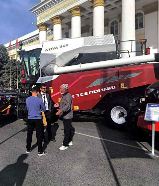 Комбайн NOVA - выбор аграриев Кыргызстана