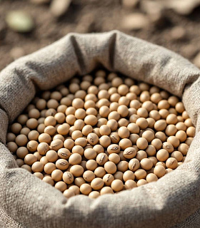 Рекордный урожай сои в 2025 году привел к профициту