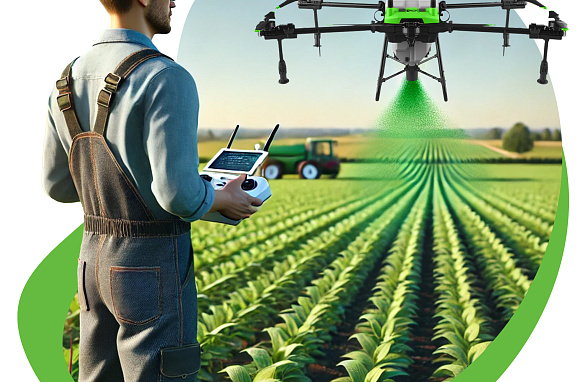 Обучение операторов агродронов