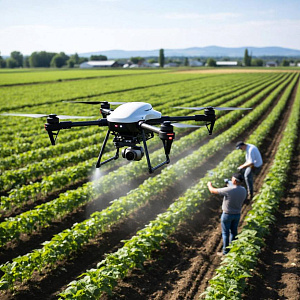 Плановое внедрение агродронов в растениеводстве с 2026 года