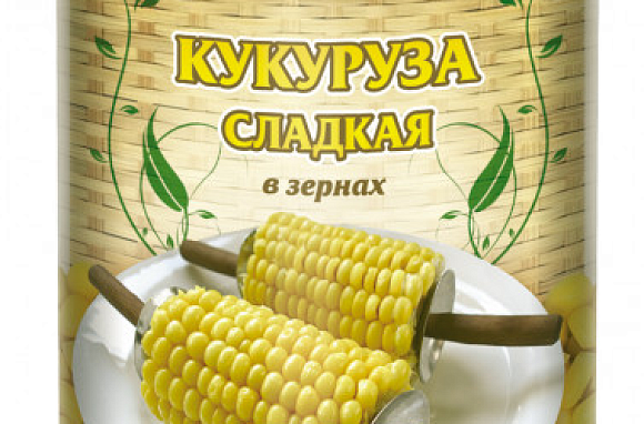 Кукуруза сладкая консервированная 