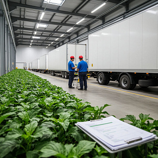 Холодовая логистика в АПК и контроль температурных перевозок