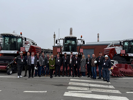 Калужские аграрии посетили Ростсельмаш