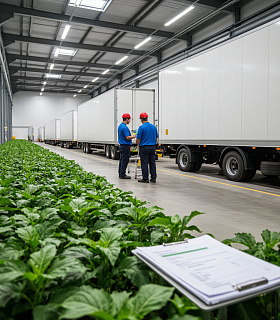 Холодовая логистика в АПК и контроль температурных перевозок