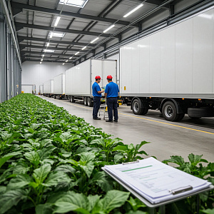 Холодовая логистика в АПК и контроль температурных перевозок